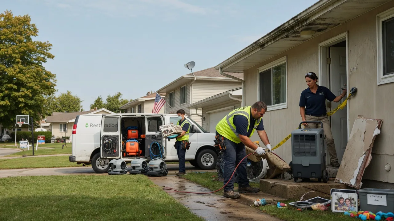 Water Damage Restoration in Turtlepoint, PA near me